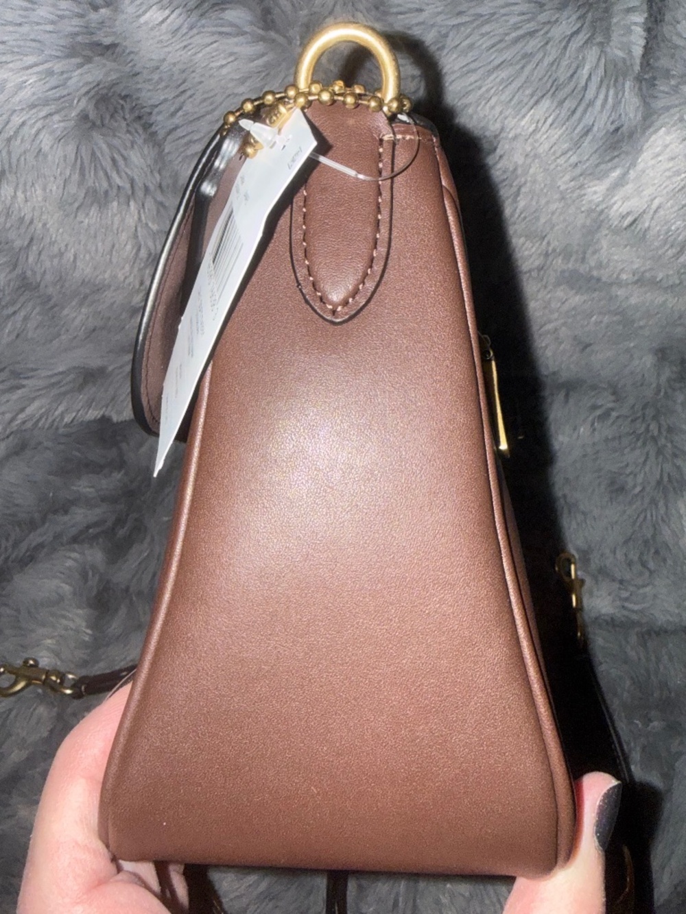 Coach Soft Tabby Shoulder Maple - Picture 6 of 7